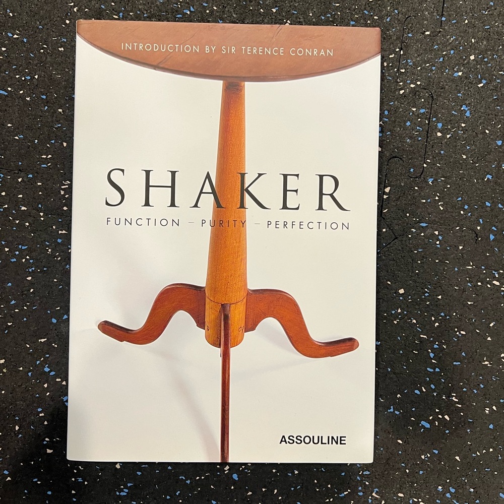 Coffee Table Book:  SHAKER: FUNCTION, PURITY, PERFECTION